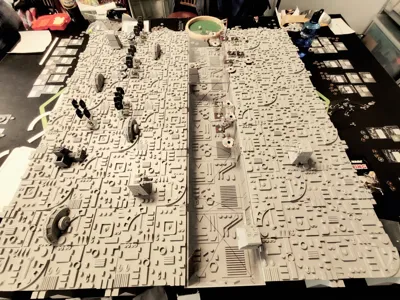 Death Star Trench Run Terrain