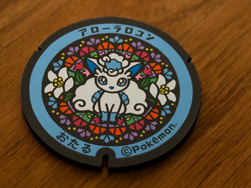 (Alolan) Vulpix (37) - Japanese Inspired Coaster