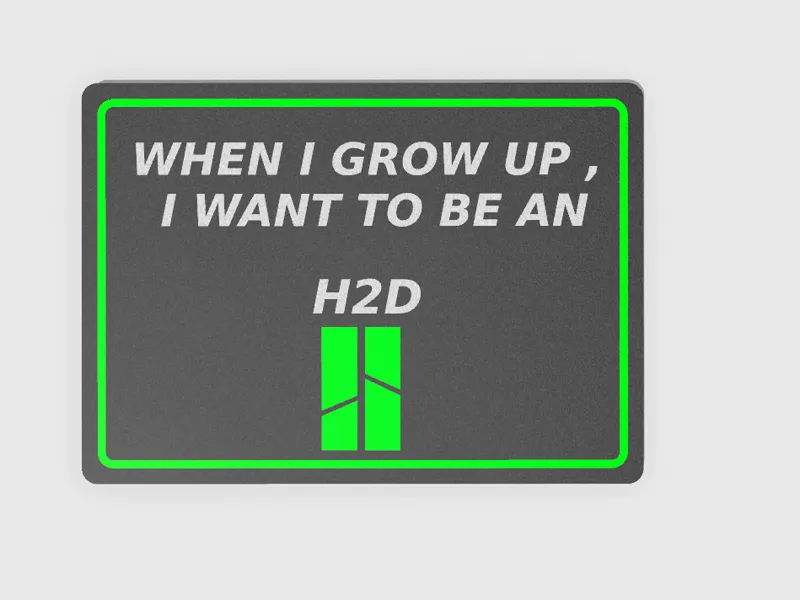 P1S P1P X1C PLATE TAG H2D