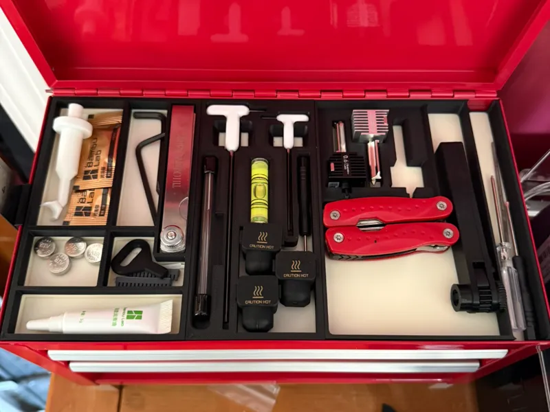Mini Tool Box Top bin Organizer