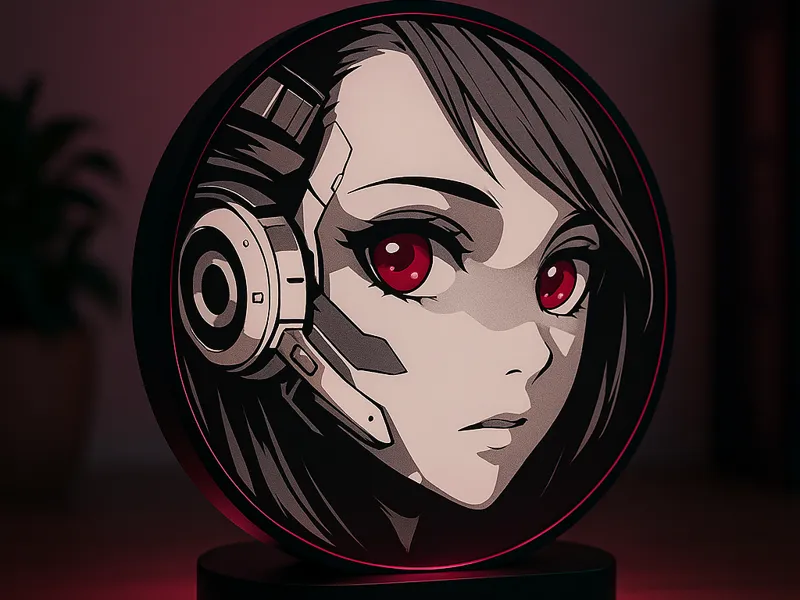 CyberGlow-Anime-Lamp