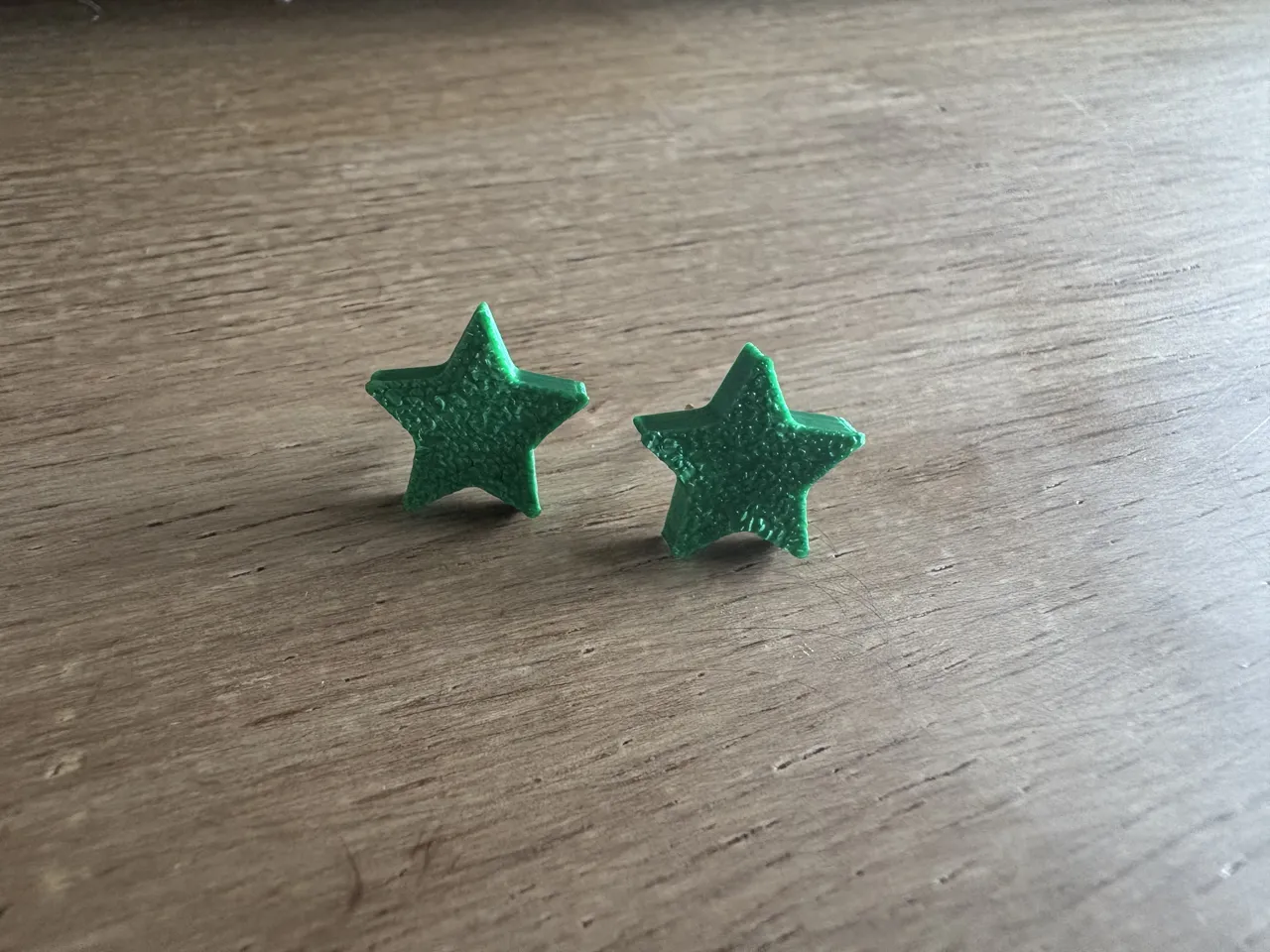 Star Stud Earrings < 15minute print time view 2