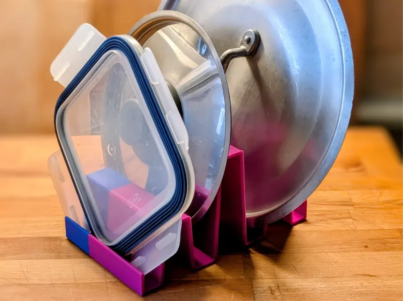 Drainboard lid holder