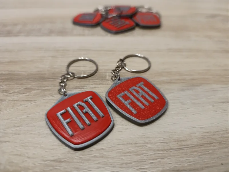 Fiat keychain