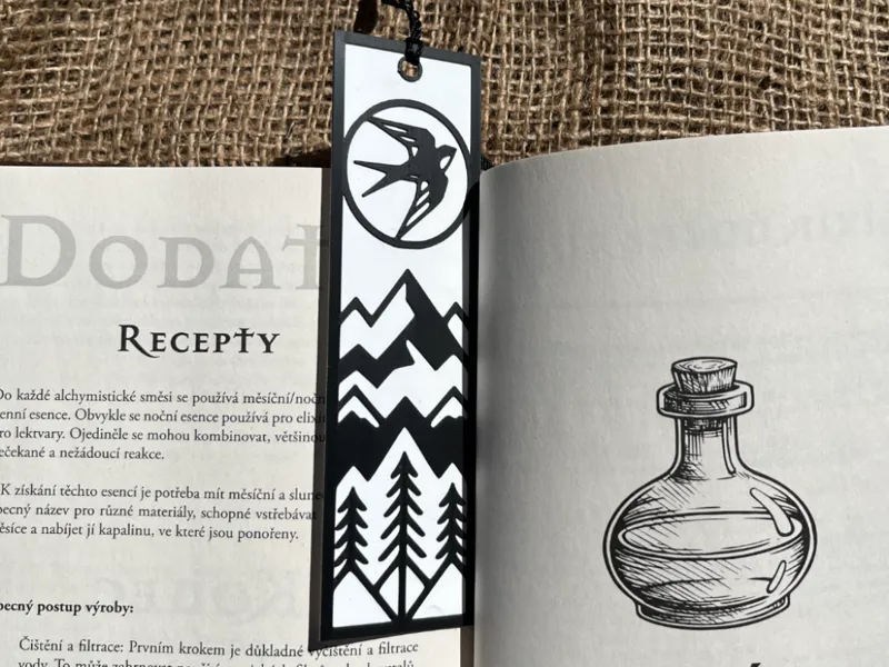Sparrow Bookmark - NO AMS