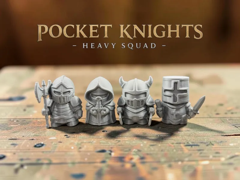 Pocket Knights - Heavy Squad