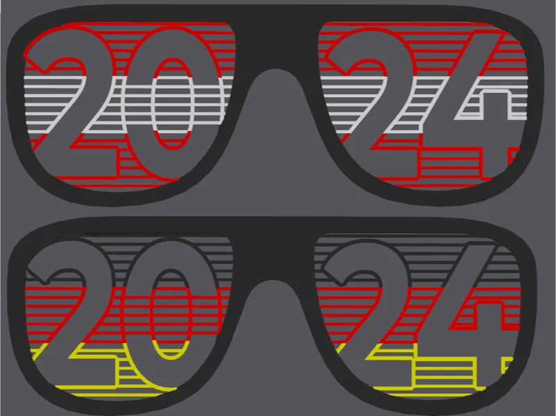 EURO 2024 Fan Glasses
