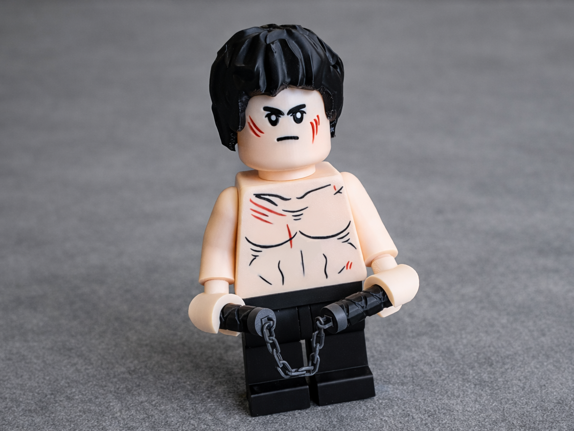 Brick man Bruce Lee 20cm