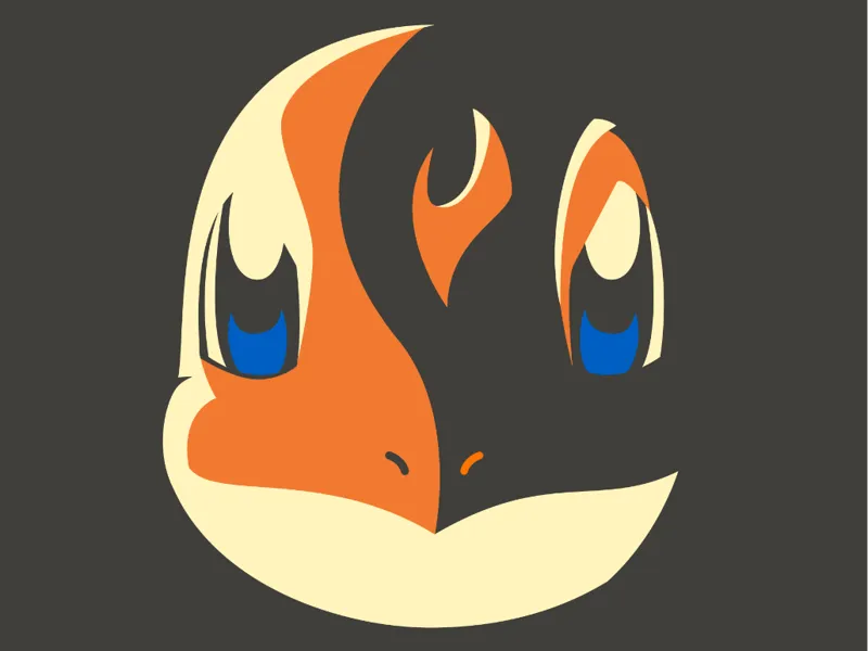 Charmander Poke Portrait