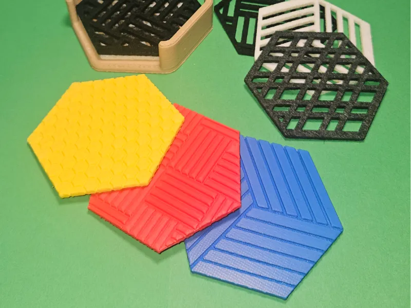 Geometric Coaster Set