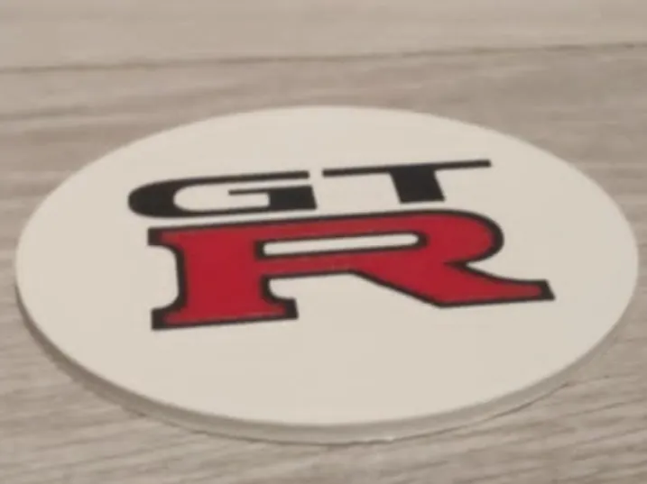 nissan GTR logo (podstawka po kubek)