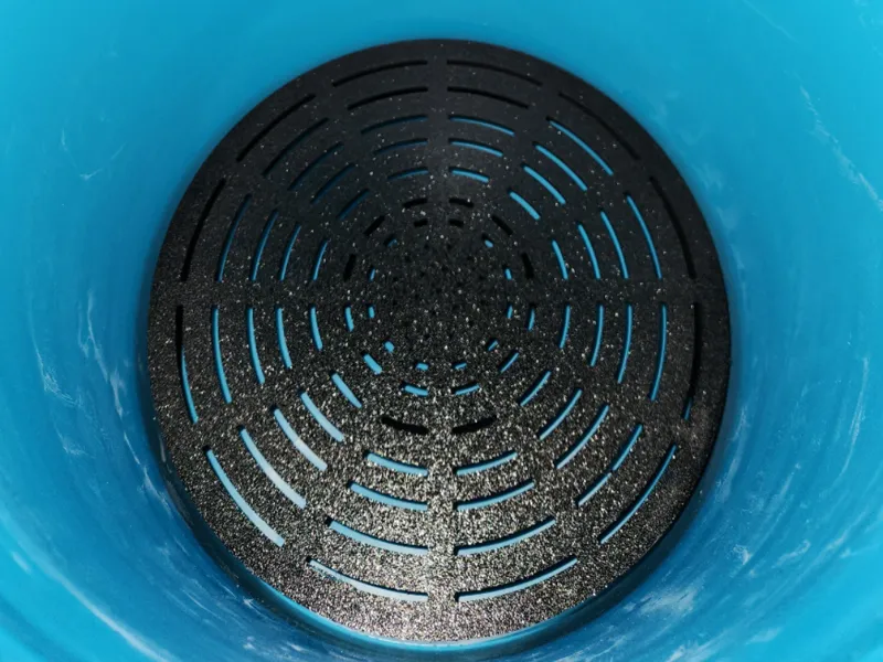 Pellet stove dust filter - 254mm & lighter remix