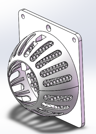 Miniatura 2 do modelo 3D 鹿角蕨挂板，水苔球