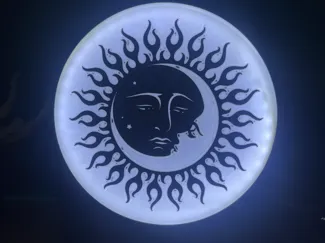 sun and moon lamp