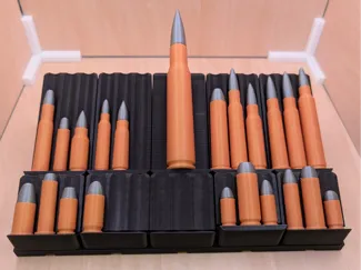Gridfinity Refined - Ammunition Display