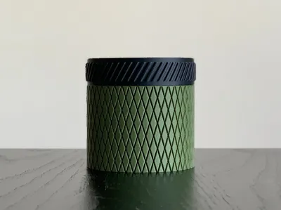Knurl Canister