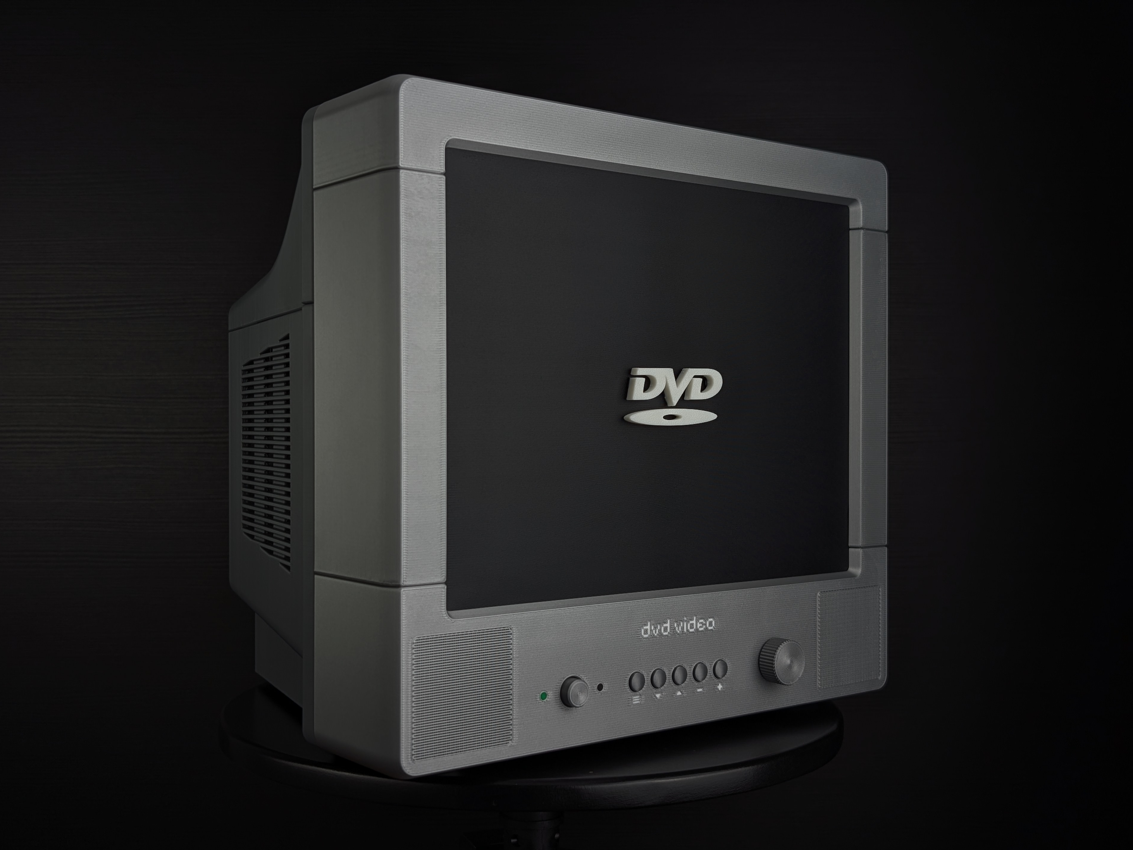 DVD Video - Mechanical Bouncing Logo - Retro TV - 1
