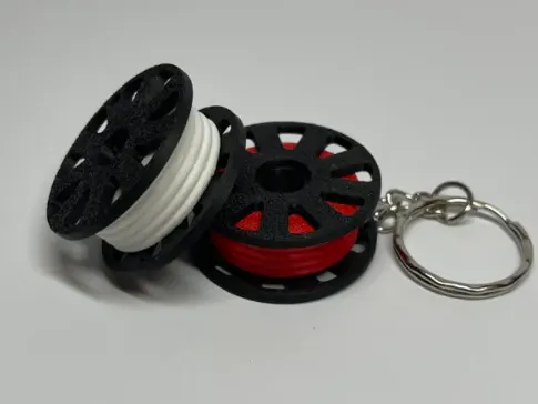 Filament spool Keychain
