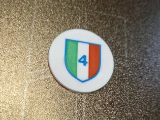 Portachiavi Keychain Logo Napoli - 4 scudetto