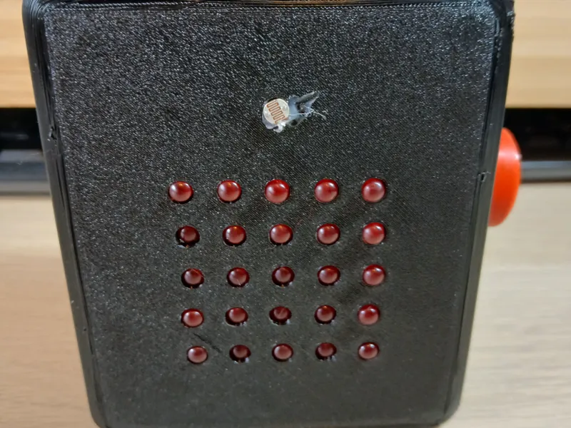 Led matrix with a rasberry pi