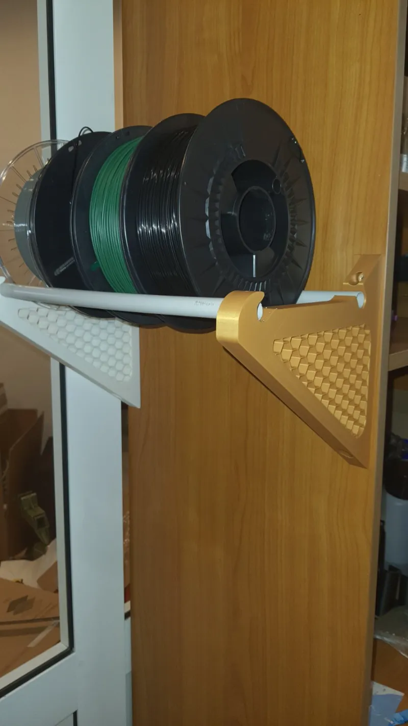 Wall mounted filament Rack