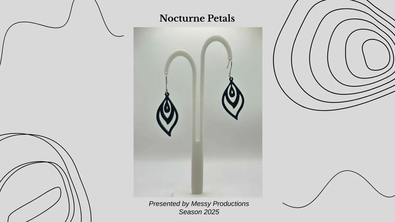 Tears Earrings - No AMS view 3
