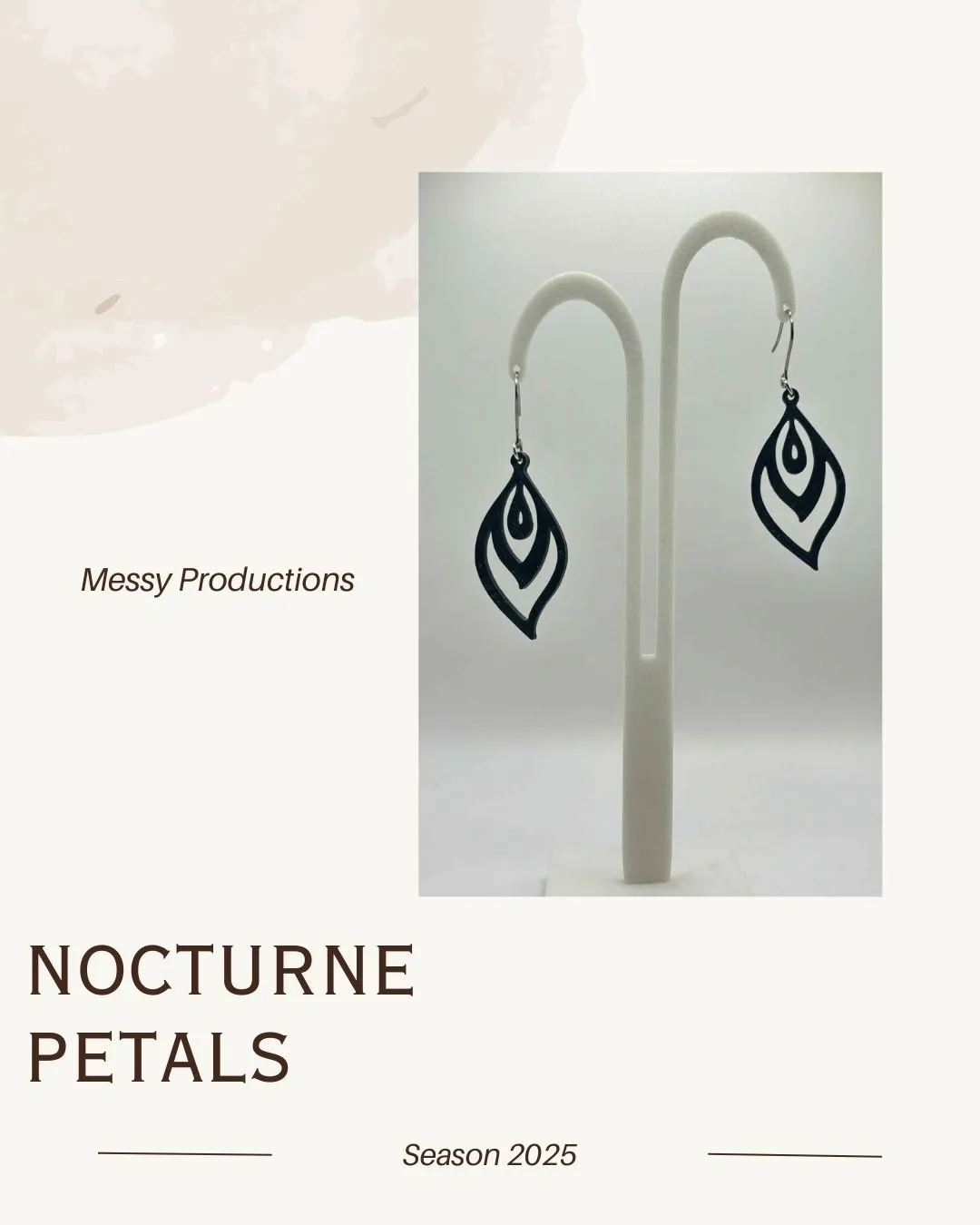 Tears Earrings - No AMS view 4