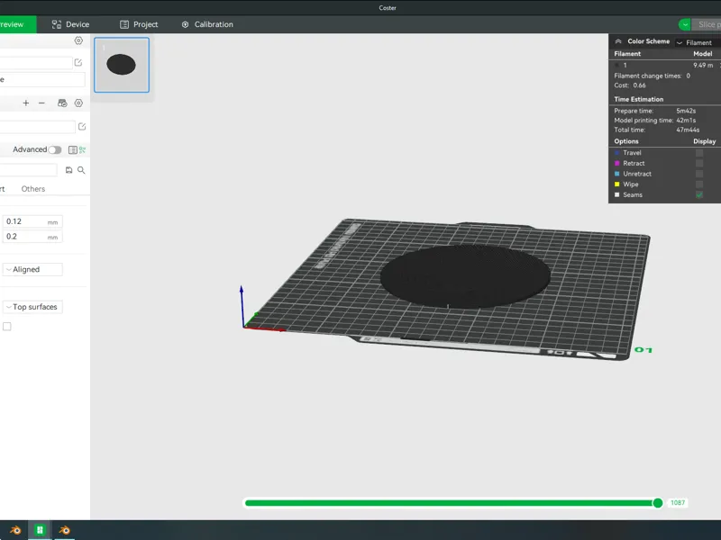 3d printble Coaster
