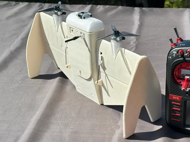 CA320T sub250 Tailsitter (Ardupilot / DJI o4 Lite)