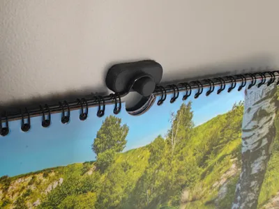Magnetic holder for fridge