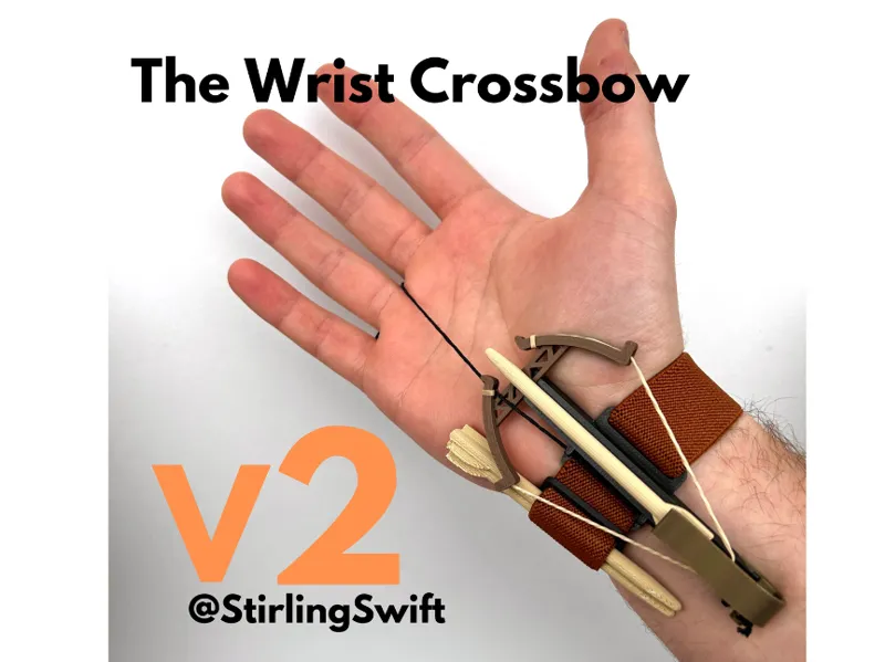 The Wrist Crossbow V2!