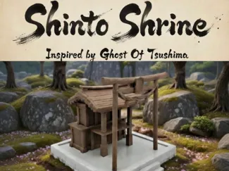 Shinto Shrine - Inspired By Ghost of Tsushima