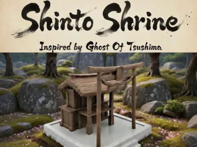 Shinto Shrine - Inspired By Ghost of Tsushima