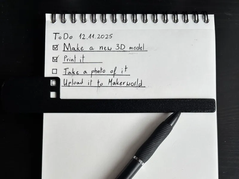 ToDo list pattern