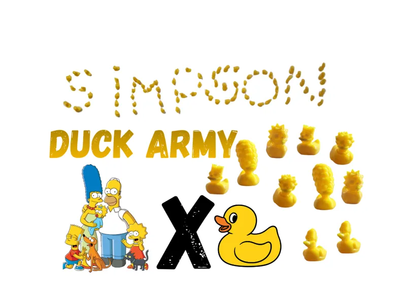 Simpson duck army