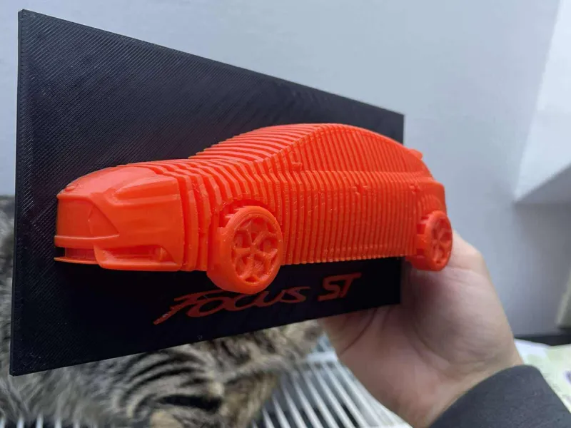 Ford focus ST layered art