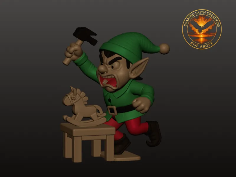 Ohh, He's an Angry Little Elf