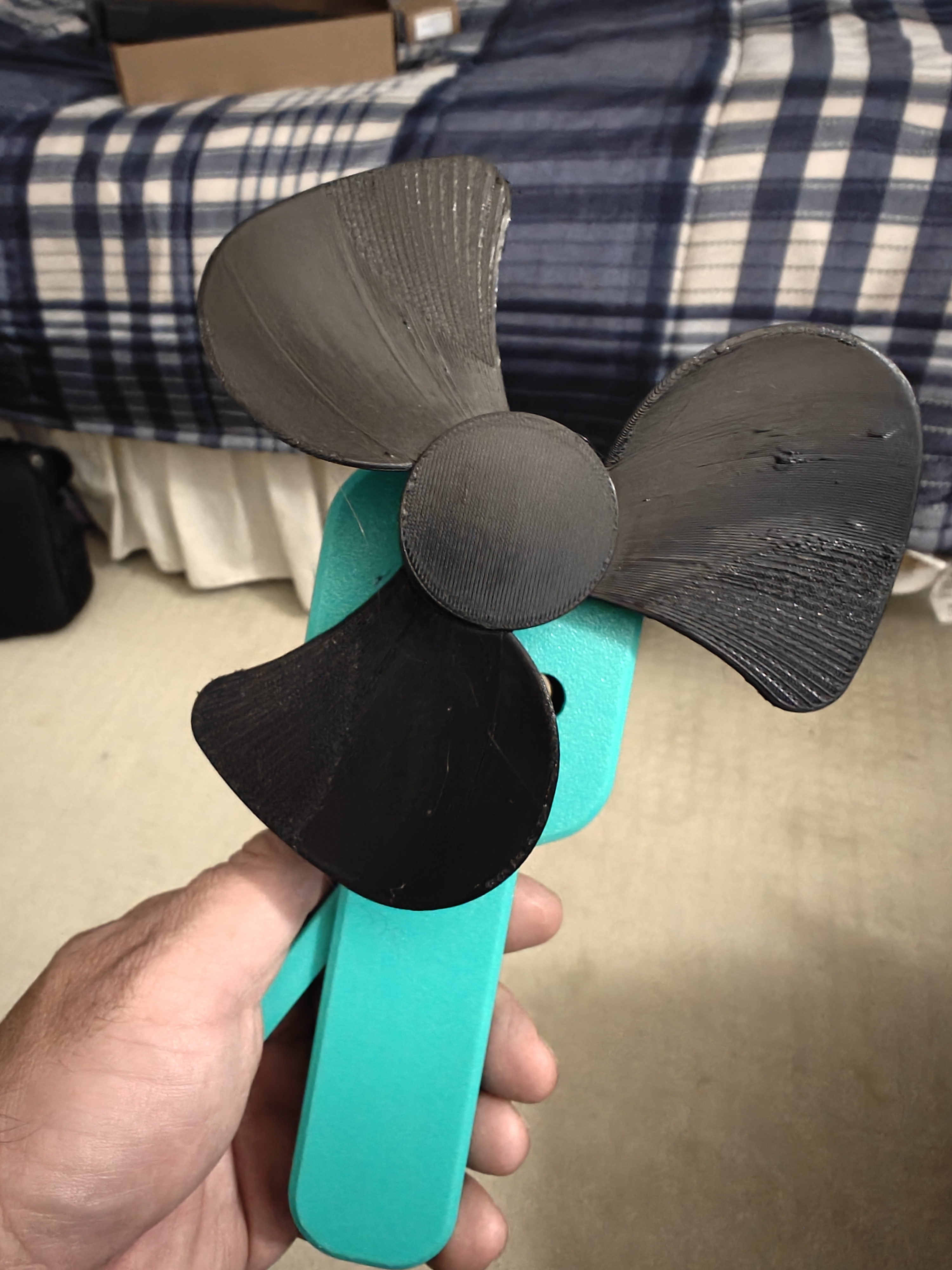 Miniatura 6 do modelo 3D 手动风扇V2.0
