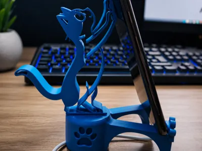 Cute Cat Phone Stand 2.0 - 2026 model