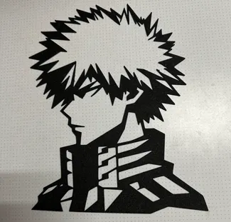 Bakugou – My Hero Academia LineArt / WallArt