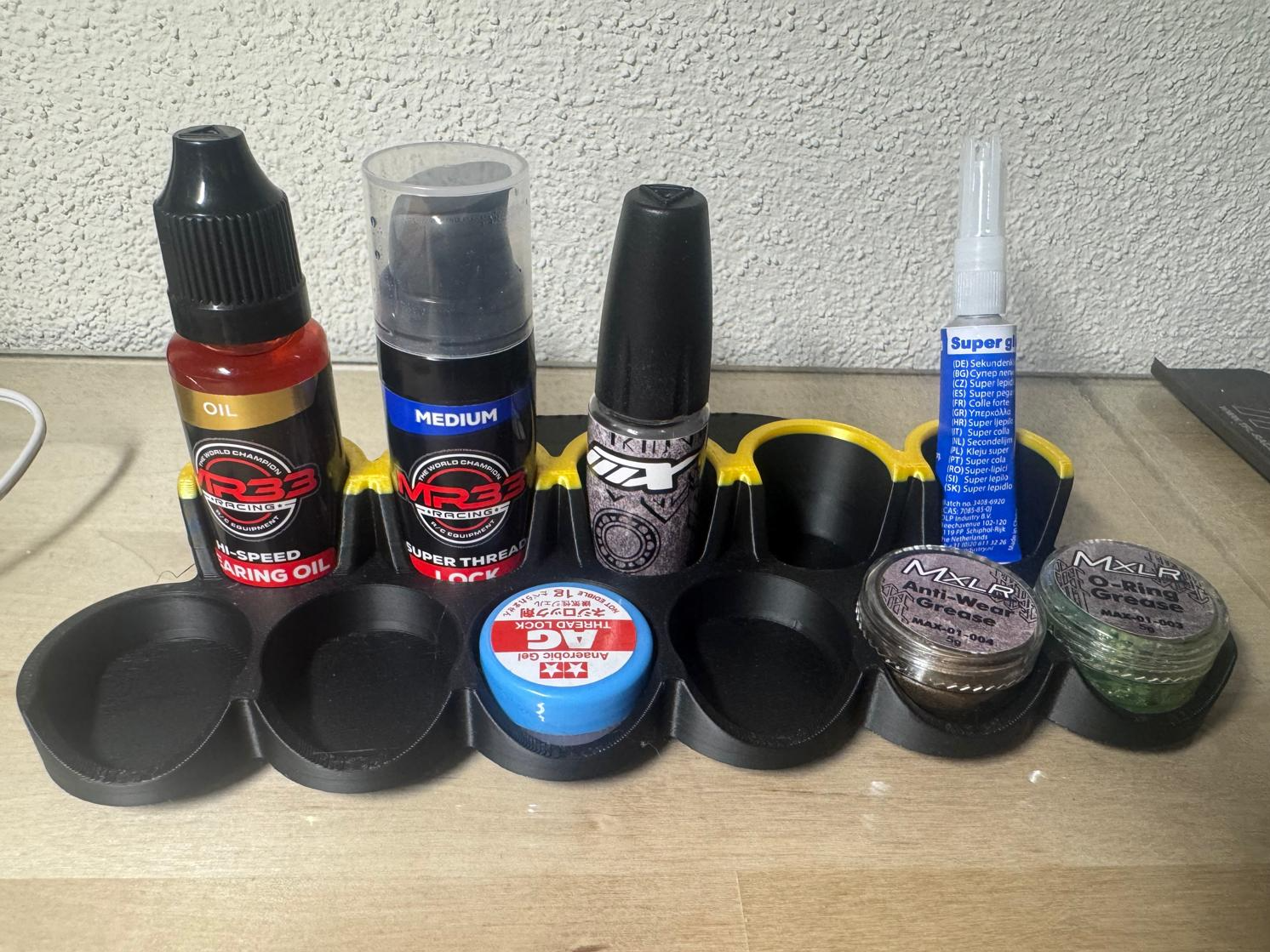 RC Aufbewahrung für MR33 Öle & Fette