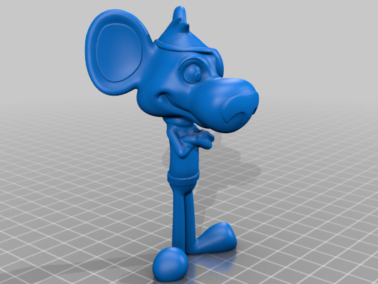 Miniatura 1 do modelo 3D Dangermouse Character