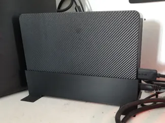 Seagate external harddrive holder