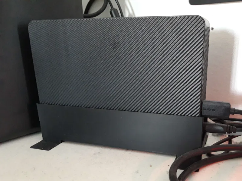 Seagate external harddrive holder