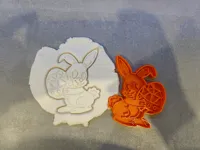 Emporte-pièce lapin de Pâques — photo 1