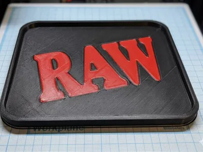 RAW Themed Rolling Tray (No AMS Required)