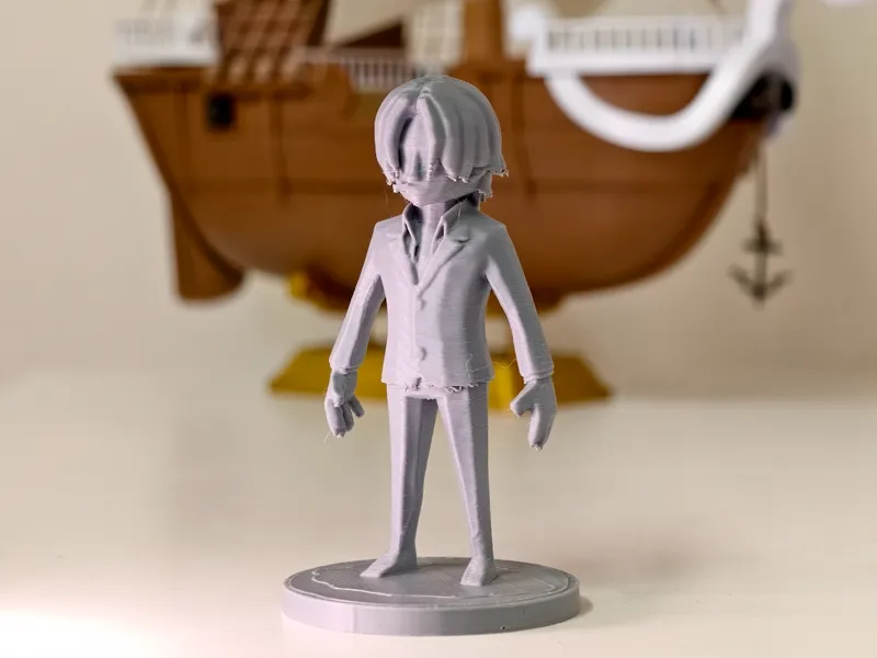 Low Poly Sanji – One Piece