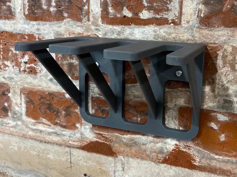 Clamp rack for 1/2" pipe clamps or parallel clamps