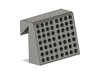 Bit holder for french cleat