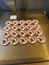 Spielchips Mehrfarbig AMS